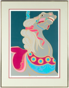 Judith Roth (American, 20th century) Carousel Horse II, 1982