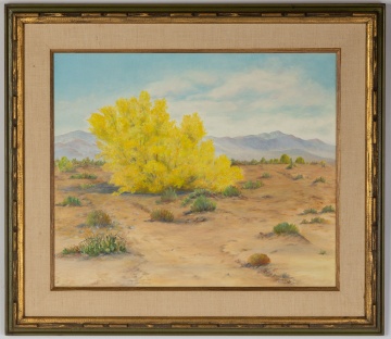Lyn Durieu (American, 20th century) Southwest Desert Scene