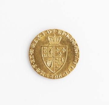 Great Britain, George III (1760-1820) 1/2 Gold Guinea, 1796