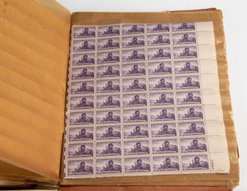 Group of U.S. Stamps & Partial Album