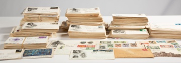 Envelopes & Post Marked Stamp Collection