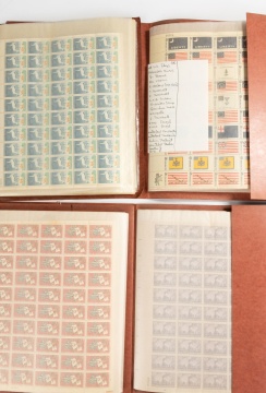 (4) U.S. Stamp Books