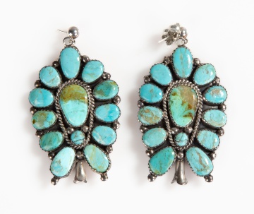 Silver & Turquoise Earrings