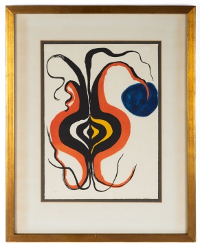 Alexander Calder (American, 1898-1976) The Onion (from Derrière le Miroir)