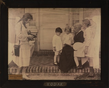 Early Kodak Advertisement Photograph
