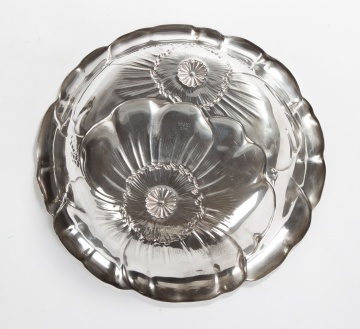 Wallace Sterling Silver Poppy Bowl