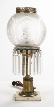 19th Century Astro Lamp
