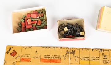 Vintage Handmade Monopoly Game