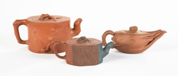 19th Century Chinese Yixing Teapots