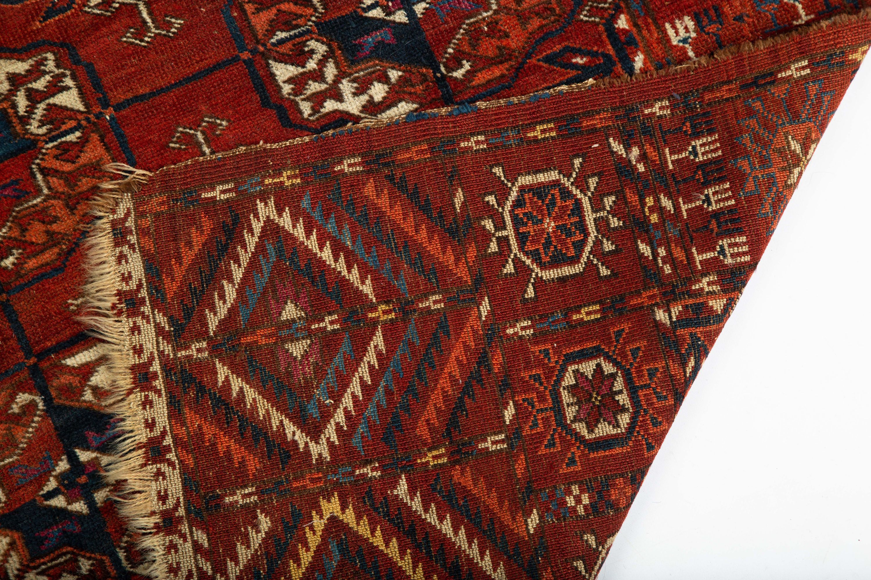 Turkish Bohkara Oriental Rug Cottone Auctions
