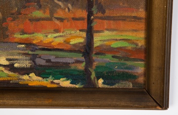 Martin Fischer (Early 20th Century) "Floating Islands of Xochimilco"