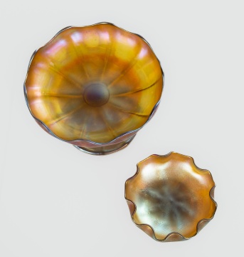 Tiffany Studios Favrile Compotes