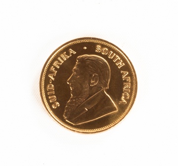 South African 1 oz Gold Krugerrand Coin