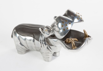 Frank Meisler (Israeli, 1925-2018) Sculpture of a Hippo