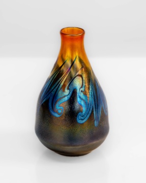 Tiffany Favrile Decorated Cabinet Vase