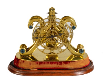 A Fine & Rare Second Quarter of the 19th Century Epicyclic Skeleton Timepiece
