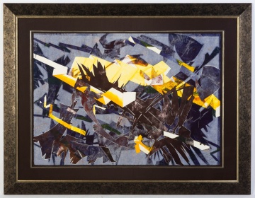 Albert Paley (American, b. 1944) Large Format Mono  Print