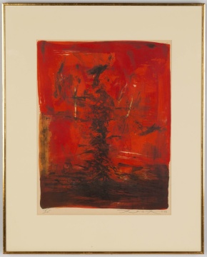 Zao Wou-Ki (Zhao Wuji,  French/Chinese, 1920-2013)  Untitled (A. 150)