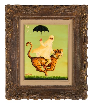 Orville Bulman (American, 1904-1978) "Easy Rider"  & "Au Clair De La Lune"