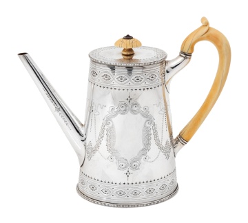 Hyam Hyams, Georgian Silver Teapot, London