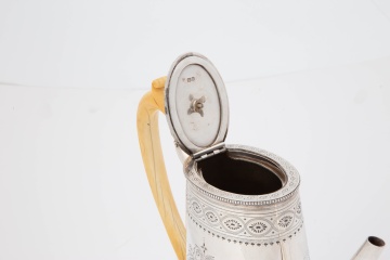 Hyam Hyams, Georgian Silver Teapot, London