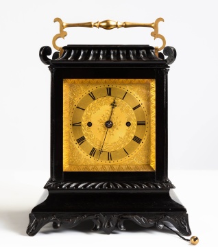 A Fine English Striking Carriage Clock by John  McCabe, circa 1840-50