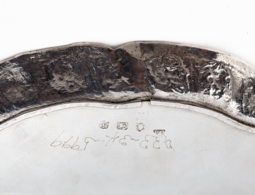 George III Silver Salver, Ebenezer Coker, London,  1772