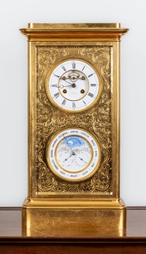 Louis-Constantin Detouche, Second Empire Precision  Regulator with Perpetual Calendar and Moon-phase