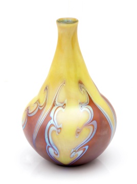 Tiffany Studios Favrile Decorated Vase