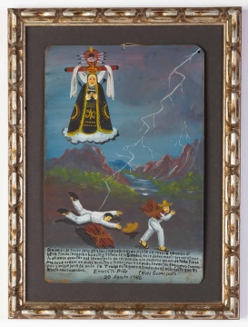 Irameuo Guonouato Group of Paintings on Tin