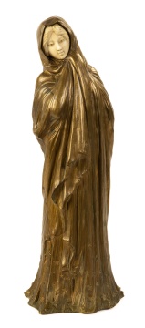 Bronze Robed Lady