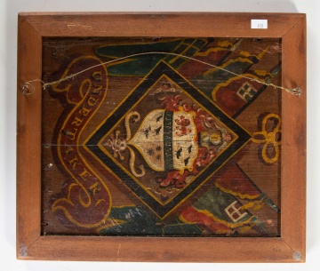 Continental Painting of A Man on Horseback