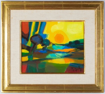 Marcel Mouly (1918-2008) Sunset