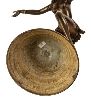 Bronze Art Deco Style Dancer