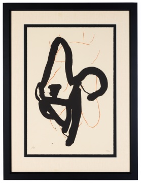 Robert Motherwell (American, 1915-1991) Beau Geste III, 1989