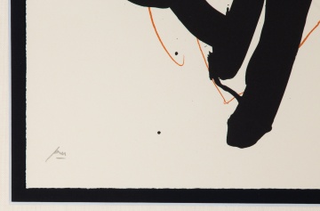 Robert Motherwell (American, 1915-1991) Beau Geste III, 1989