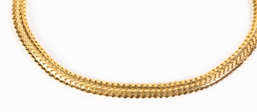 Vintage 18K Gold Necklace