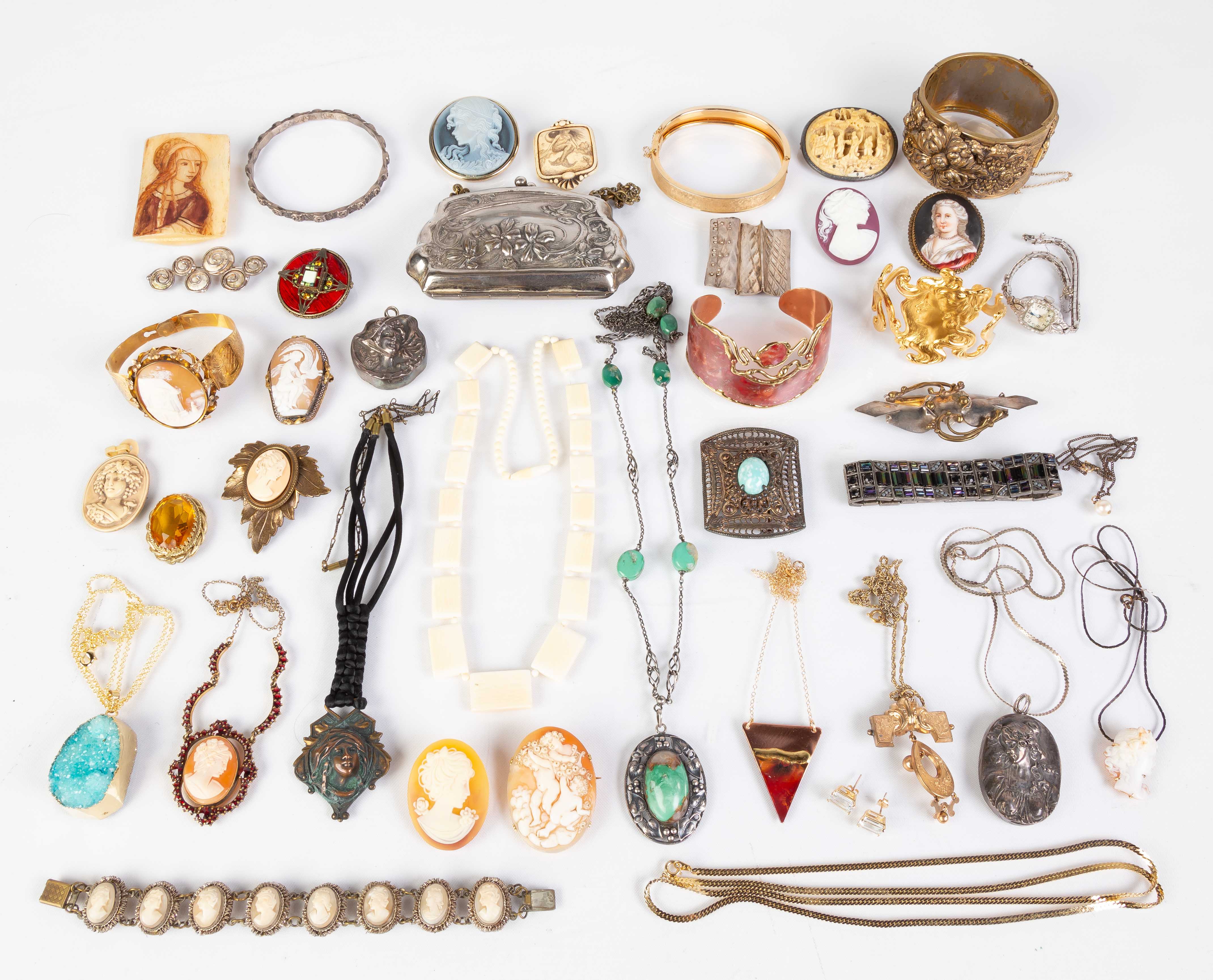 Group of Vintage Jewelry Cottone Auctions