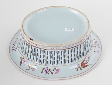 Chinese Export Reticulated Bowl