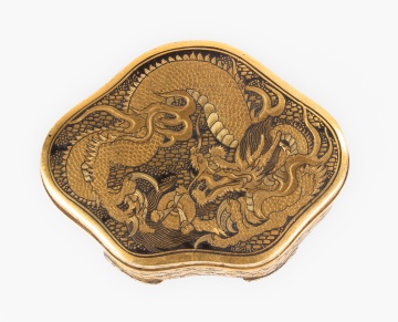 Japanese Mixed Metal Covered Box