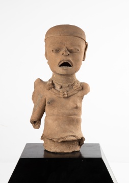 Pre-Columbian Veracruz Clay Figure