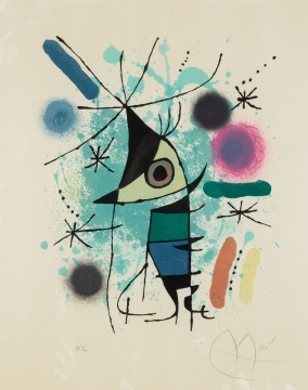 Joan Miró (Spanish, 1893-1983)  The Singing Fish