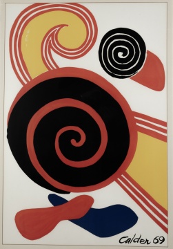 Alexander Calder (American, 1898-1976) Spirals