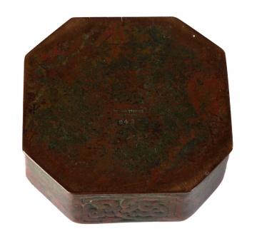 Tiffany Studios Zodiac "Cancer" Inkwell