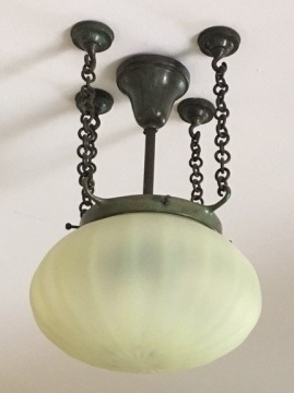 Tiffany Favrile Hanging Fixture