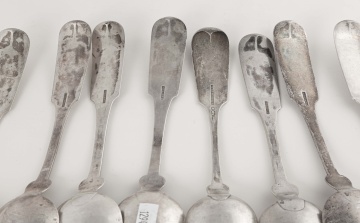 Eight Coin Silver Spoons