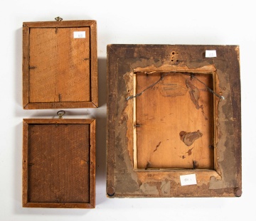 Portrait Miniature of a Gentleman & Silhouettes