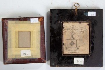 (2) 19th Century Portrait Miniatures
