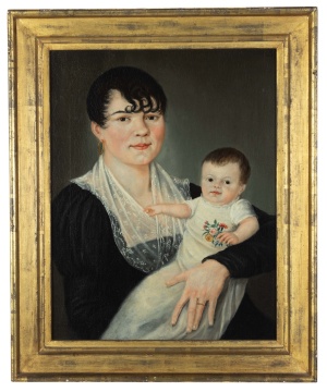 19th Century Mother and Child Portrait