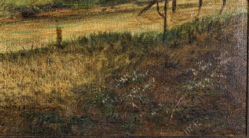 Mary Bailey, 1895 Enosburg Vermont, Primitive Landscape